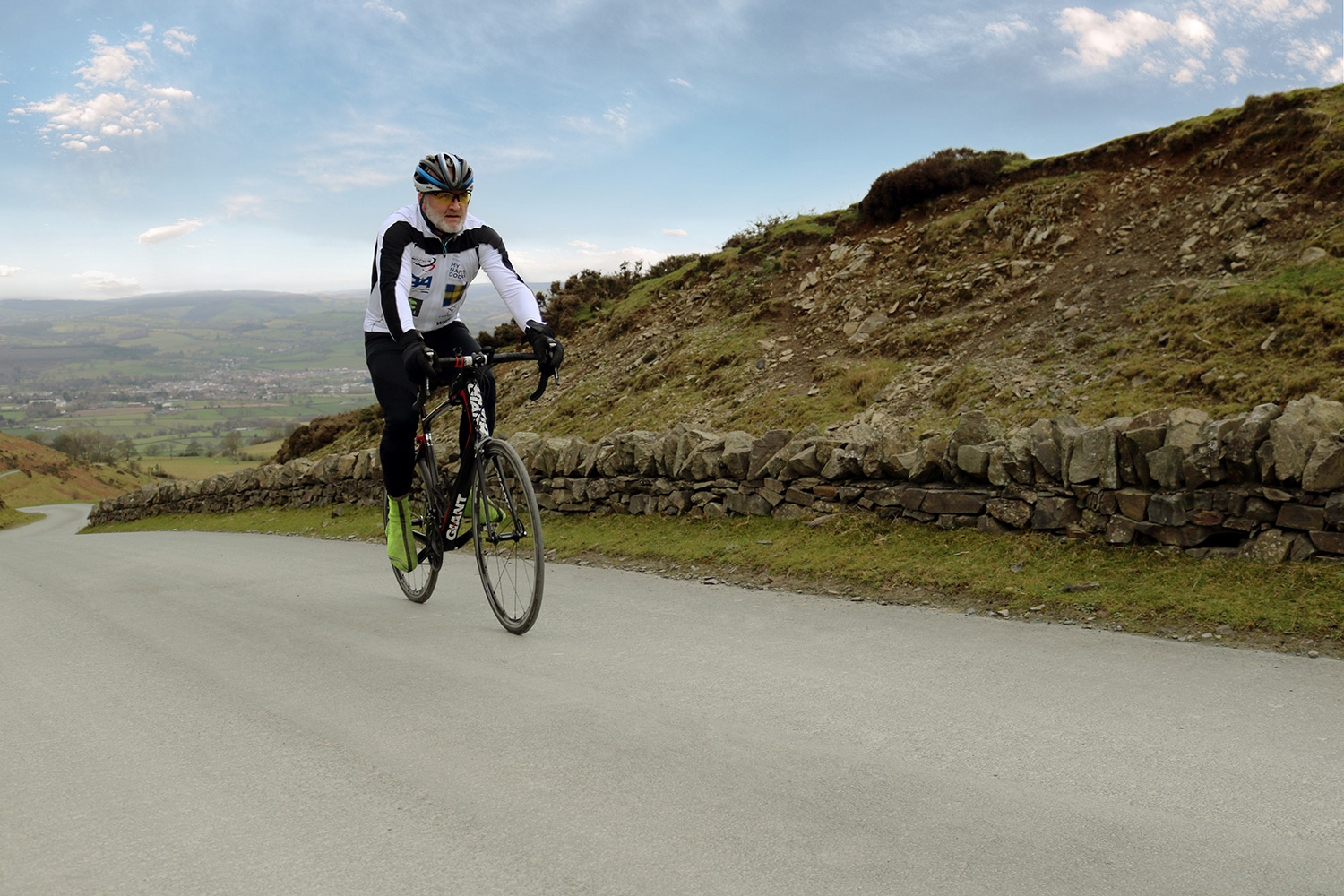 Steve Morgan Training for Doddie Cup 500