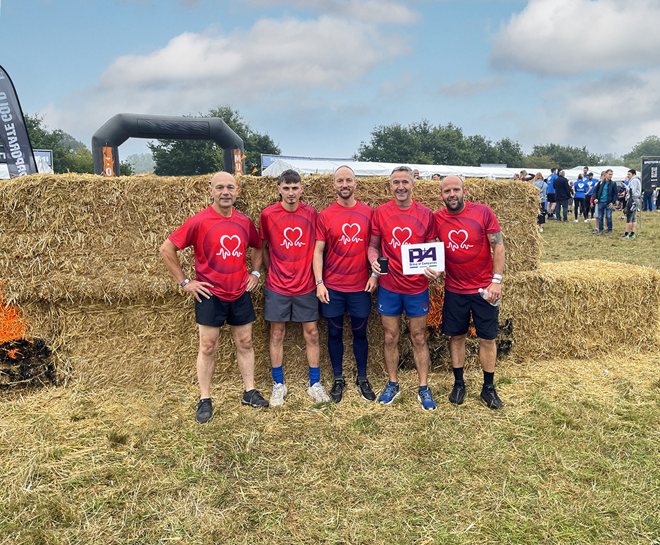 P&A Group Staff before they complete 2022 Tough Mudder