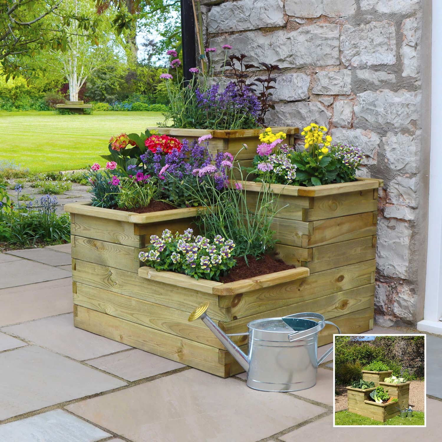 Zest's 4-Tier Raised Bed