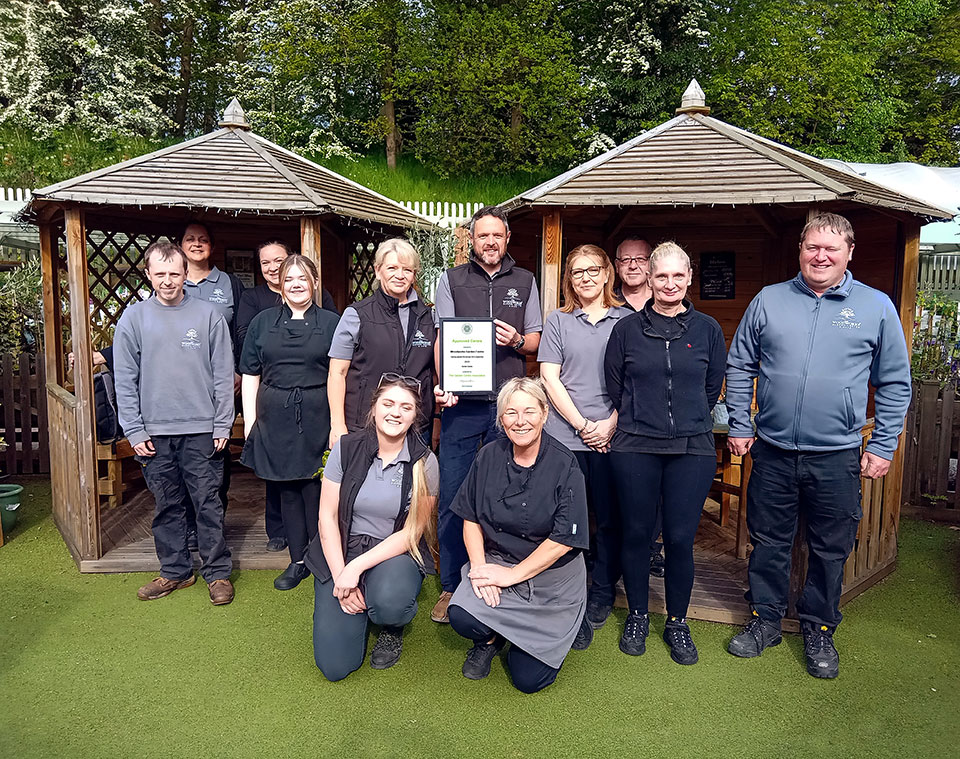 The Woodworks Garden Centre has received two Merit Awards following an unannounced audit by the industry body the Garden Centre Association.