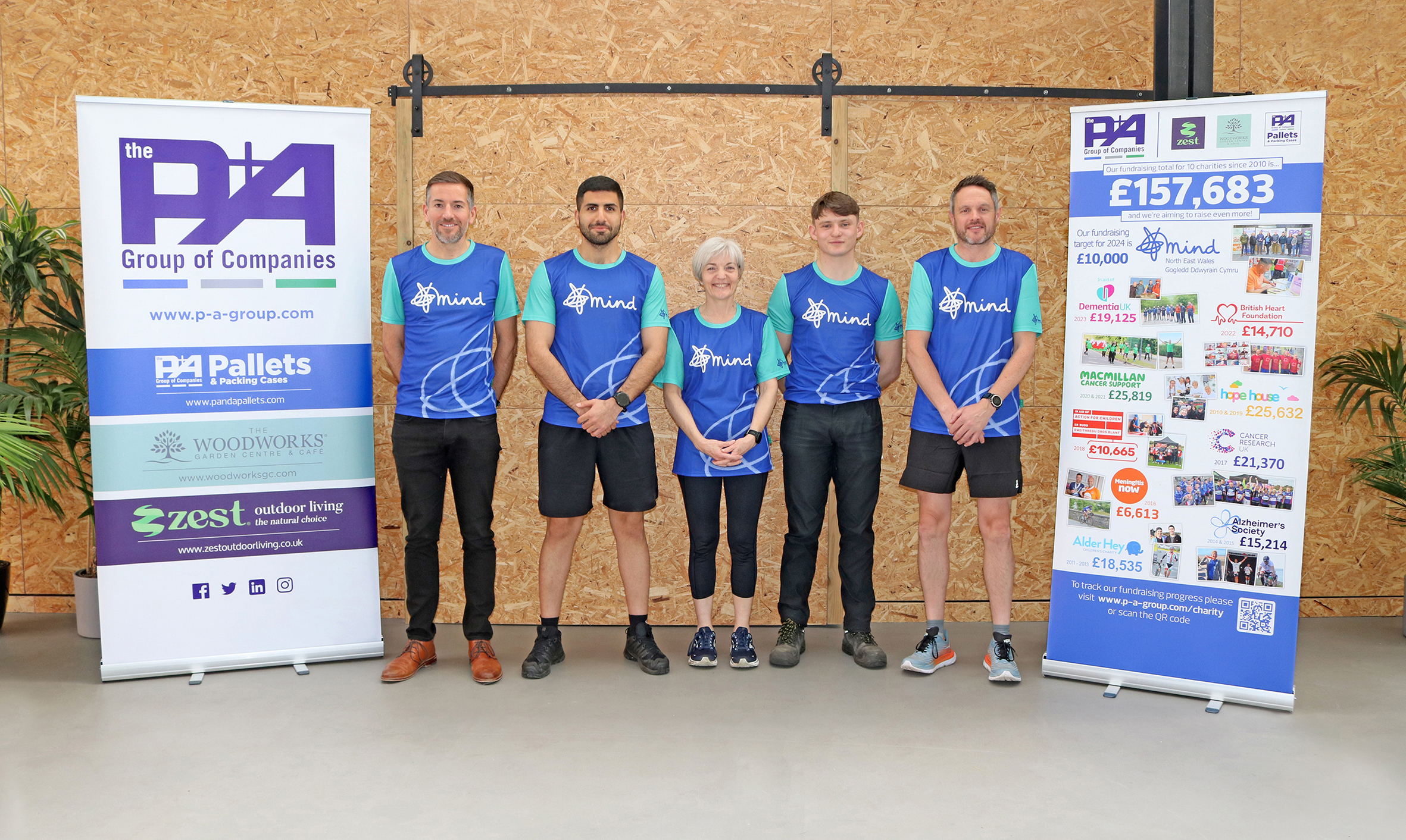 P&A Group Marathon team